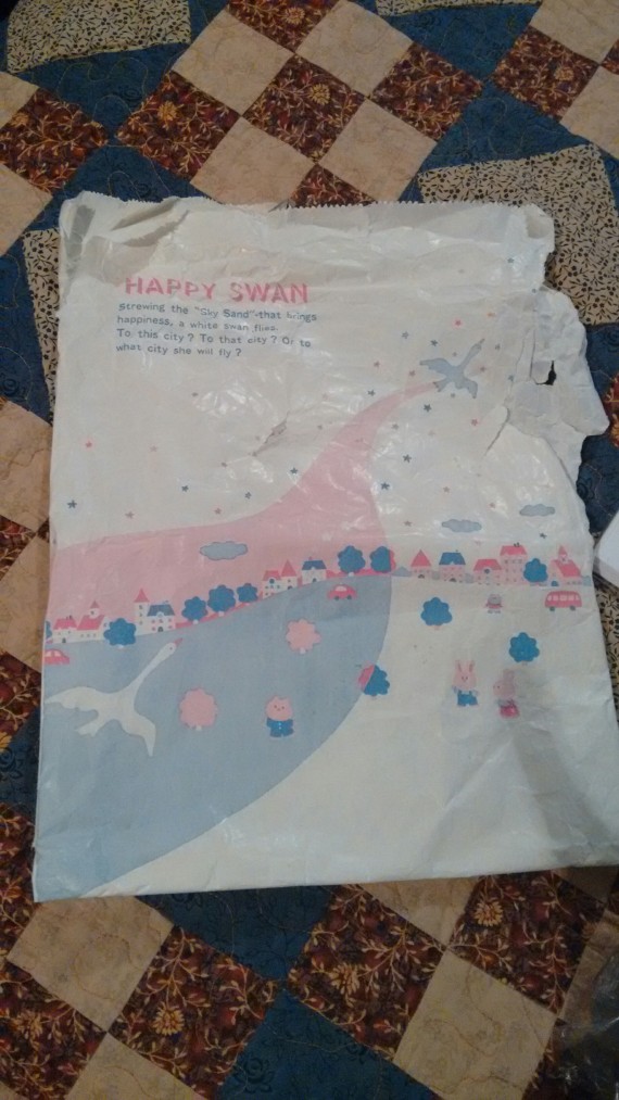 Happy Swan paper bag